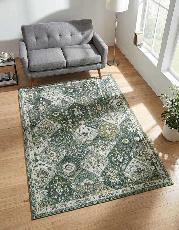 Detail image of 5' 3 x 7' Carrington Rug