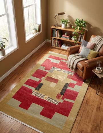 5' x 8' Kashkuli Gabbeh Rug