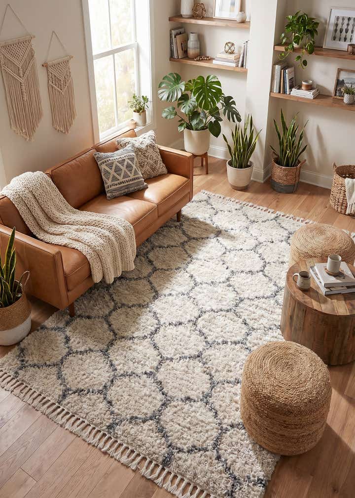 5' x 8' Lagom Shag Rug