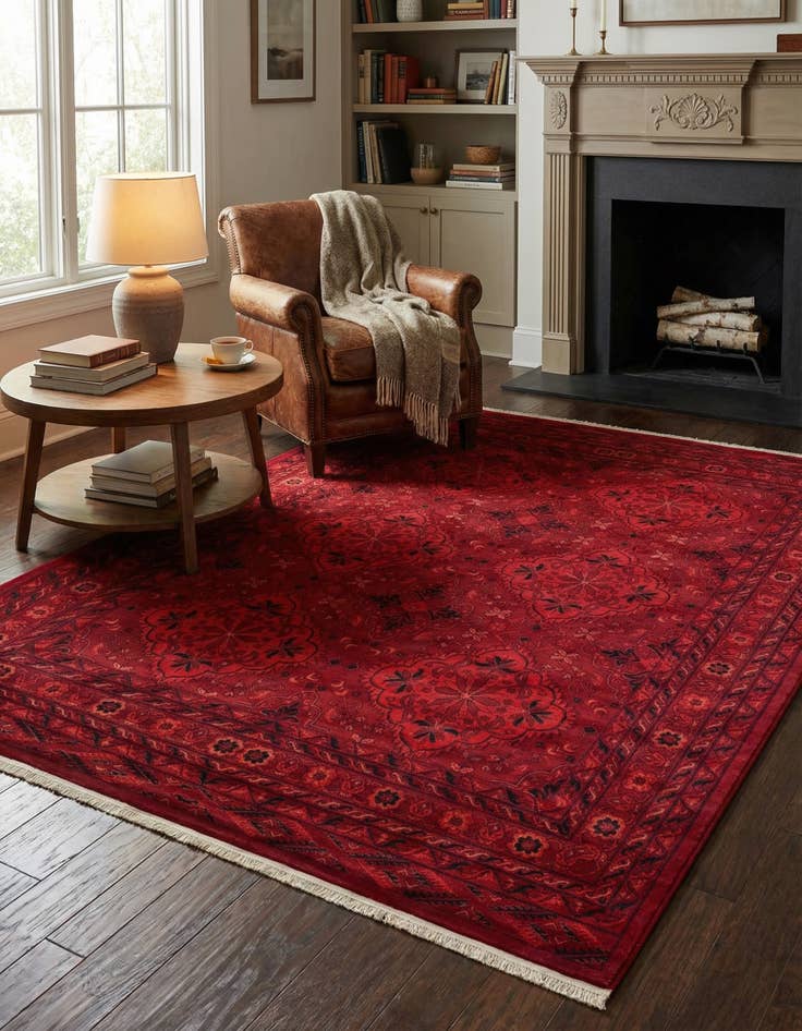 Detail image of 7' 10 x 11' Bokhara Rug