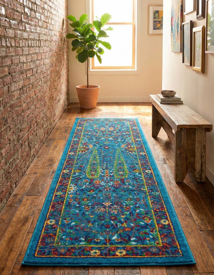 Detail image of  2' x 8' Calypso Runner Rug
