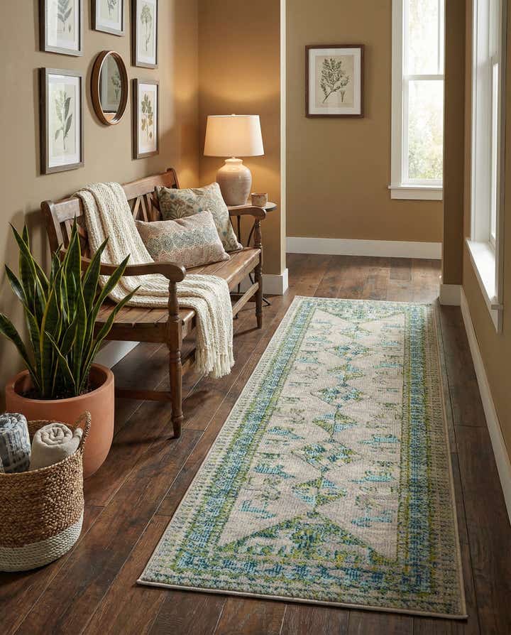 2' x 6' Washable Mesa Runner Rug