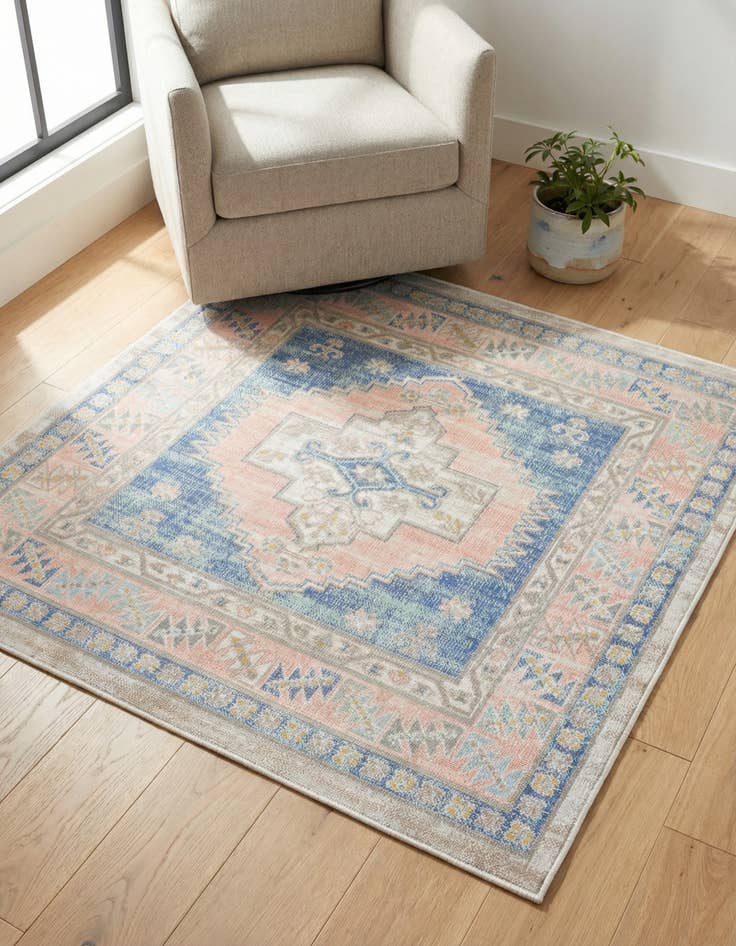 Detail image of 4' x 4' Whitney Square Rug