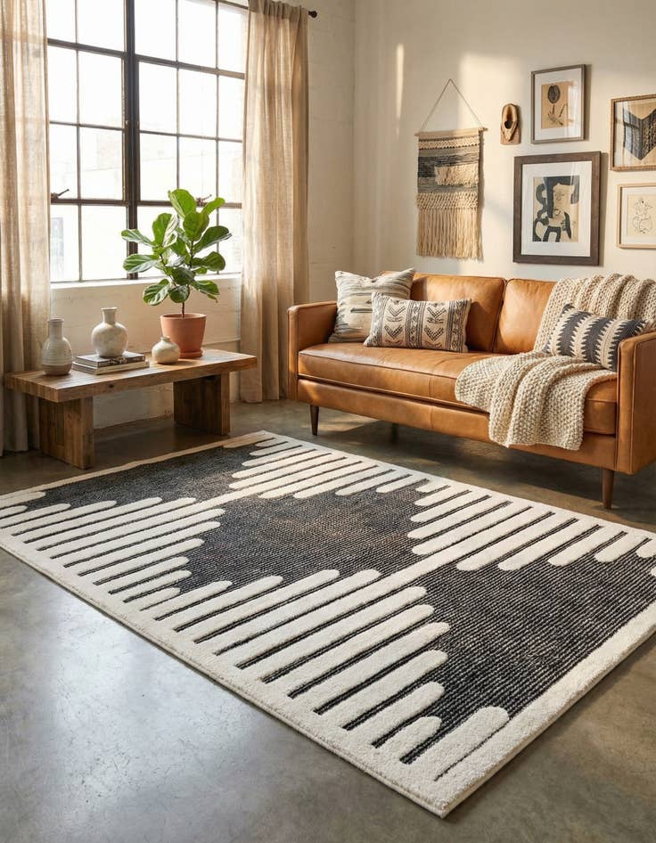 Detail image of 6' x 9' Prismatic Rug