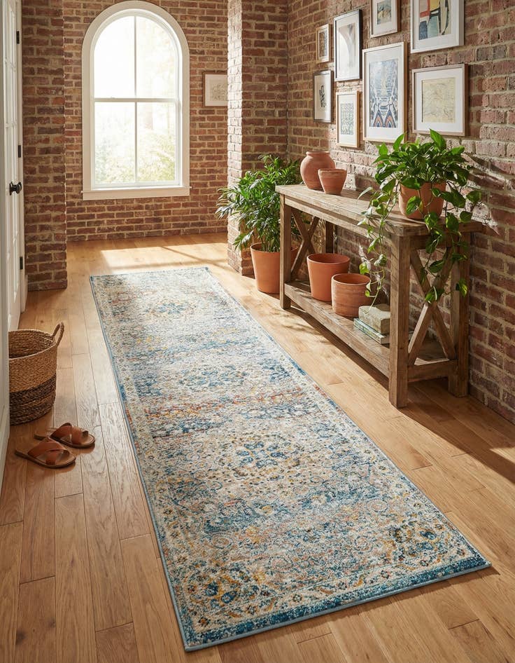 Detail image of 2' x 8' Newport Runner Rug
