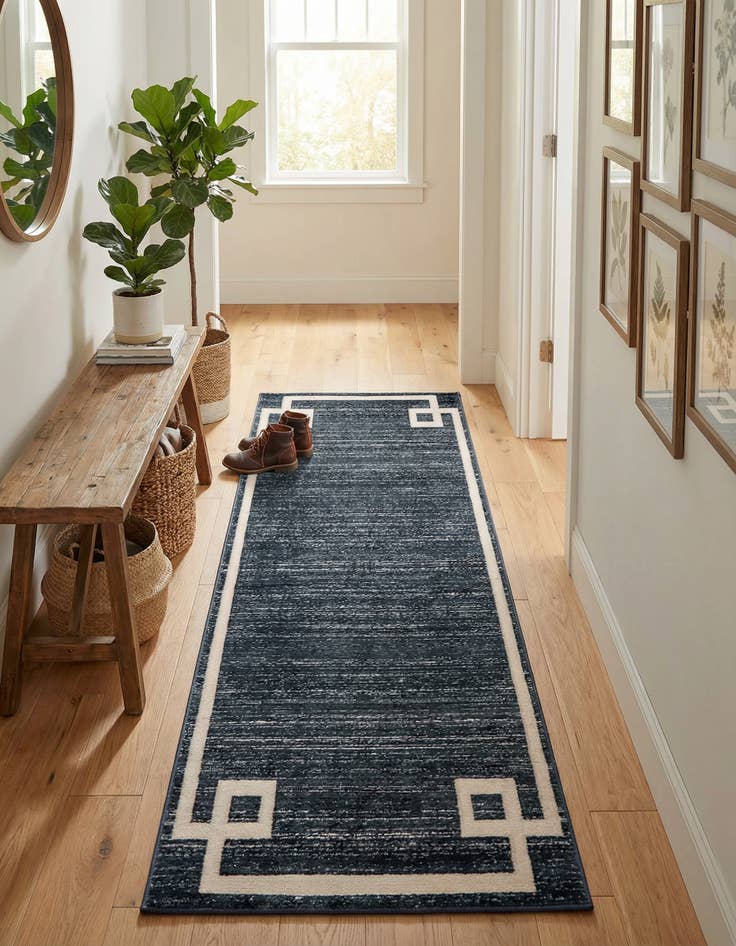 Detail image of Jill Zarin 2' 2 x 6' Uptown Lenox Hill Runner Rug