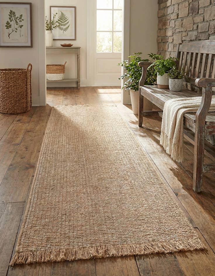 Detail image of 2' 7 x 10' Cottage Farm Runner Rug