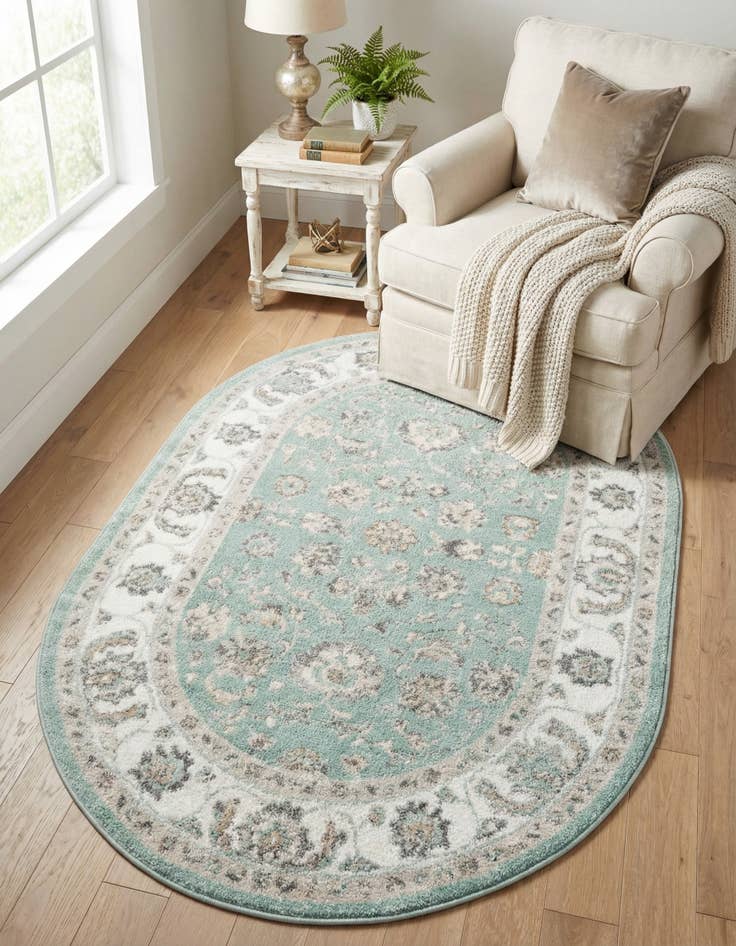 Detail image of 4' x 6' Aurelia Oval Rug