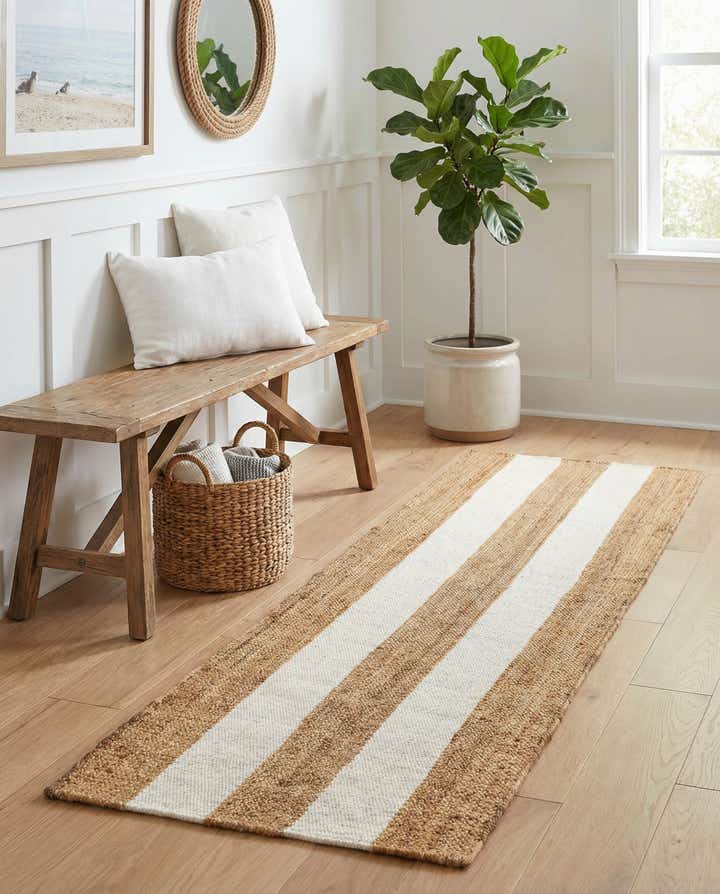 2' x 8' Hand Woven Jill Zarin Hamptons Runner Rug
