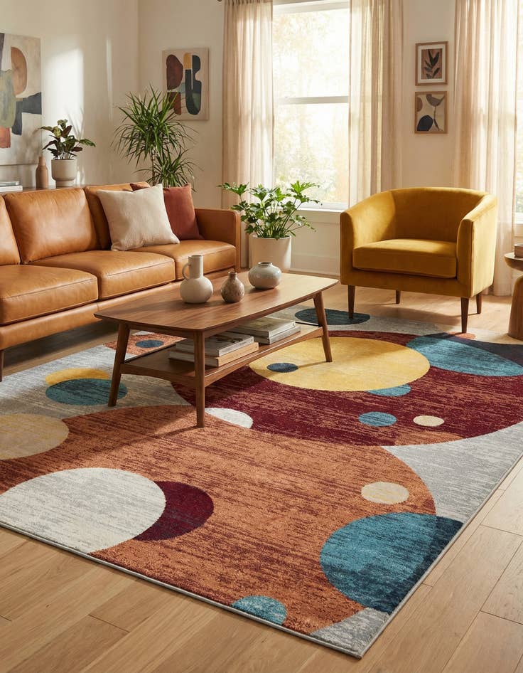 Detail image of 9' x 12' Kamala Washable Rug