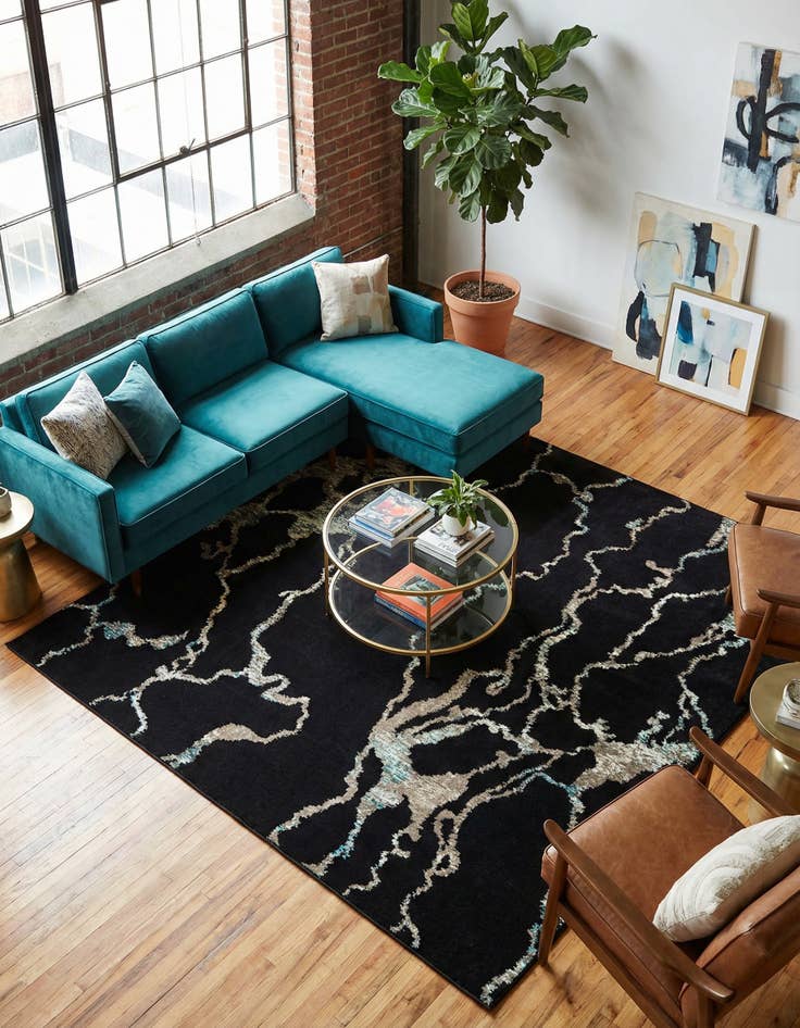 Detail image of 10' x 10' Carrington Square Rug