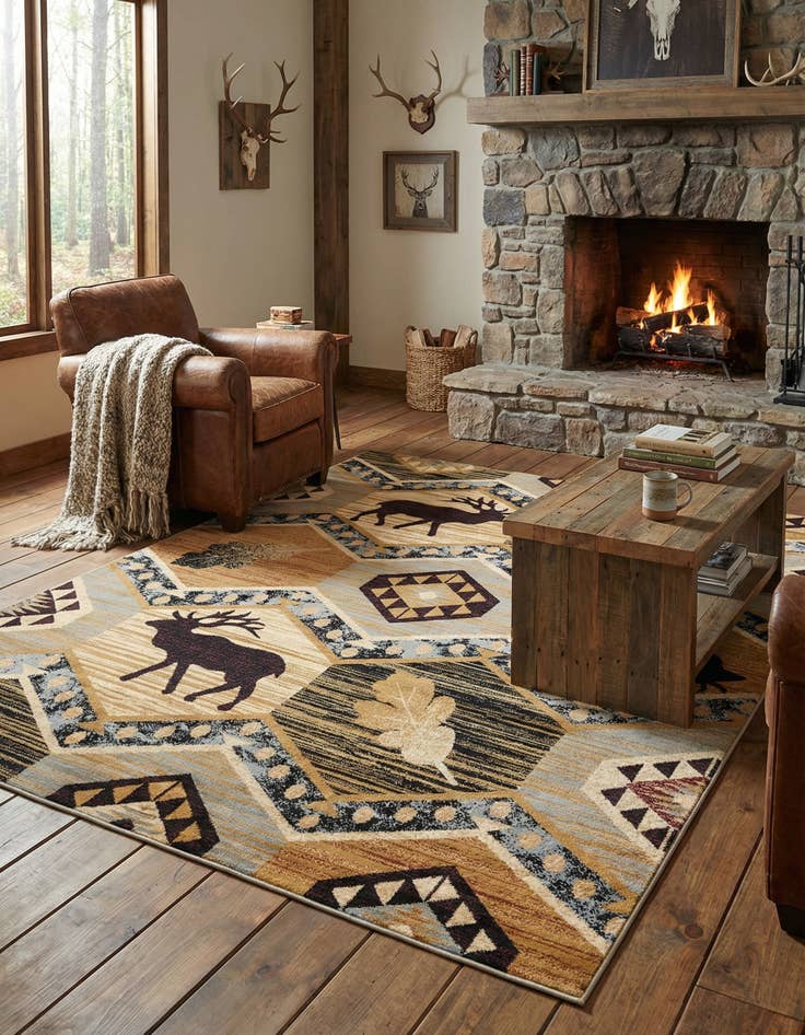 Detail image of 7' 10 x 10' Pioneer Rug