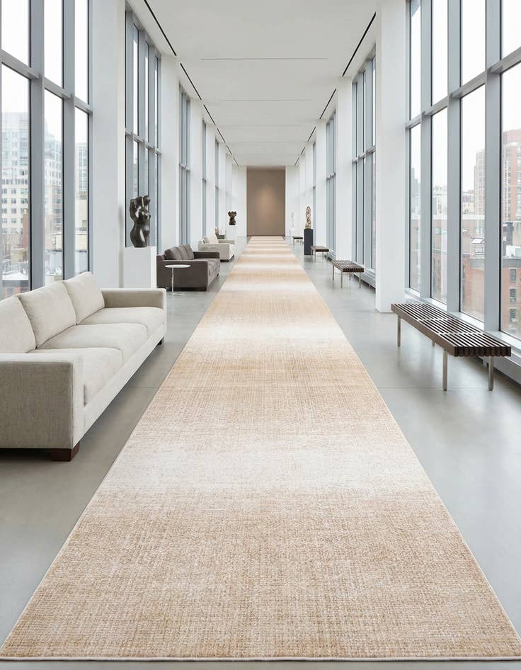 Detail image of 6' 3 x 26' 3 Gemstone Runner Rug