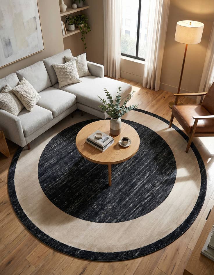 Detail image of 8' x 8' Uptown Yorkville Round Rug