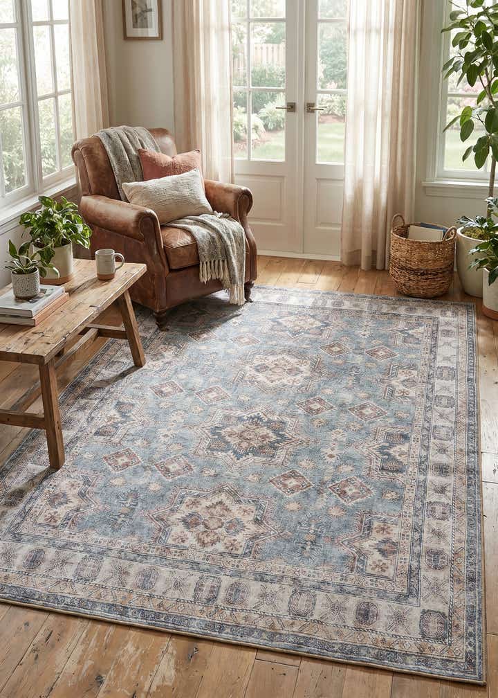7' 10 x 10' Washable Timeless Rug
