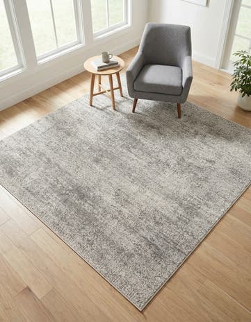 Gray Finsbury Square Rug