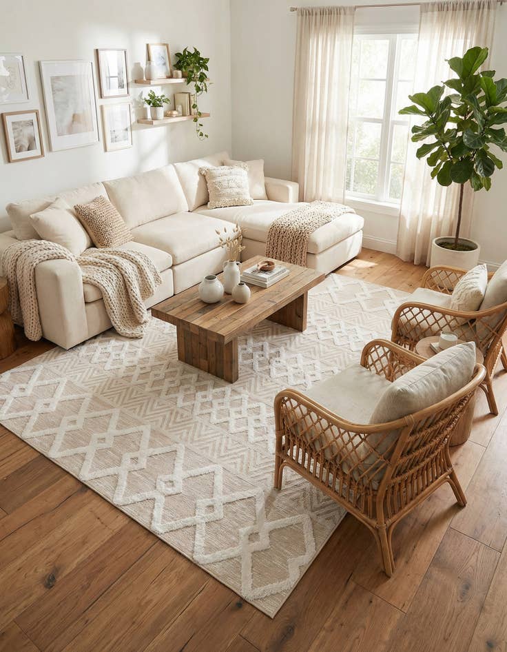 Detail image of 9' 10 x 12' Sabrina Soto Casa Valencia Rug