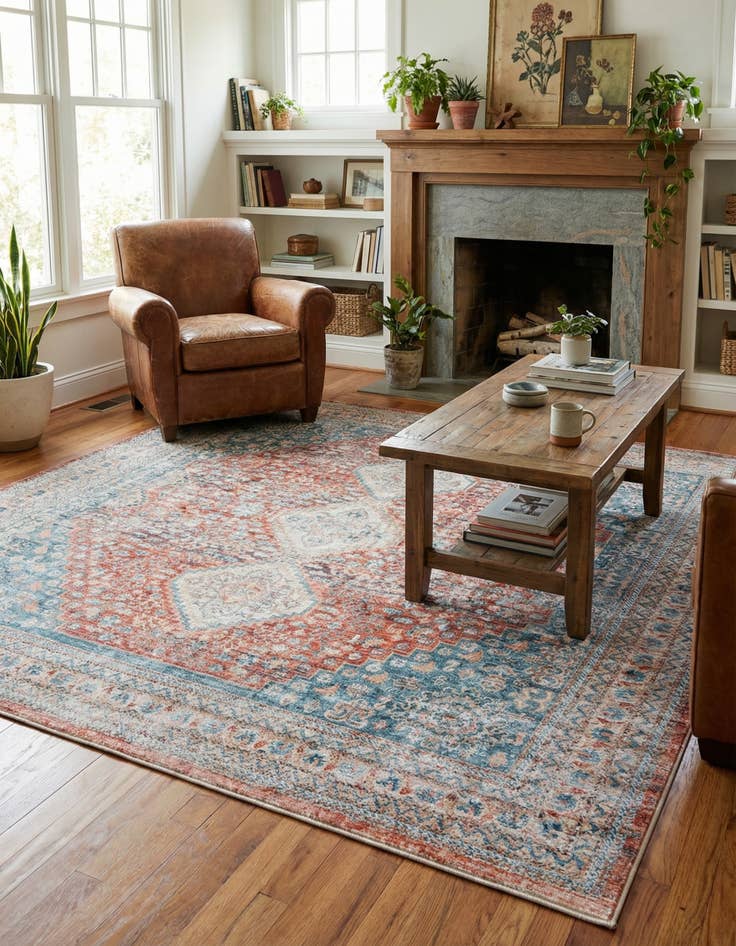 Detail image of 8' x 8' Newport Square Rug