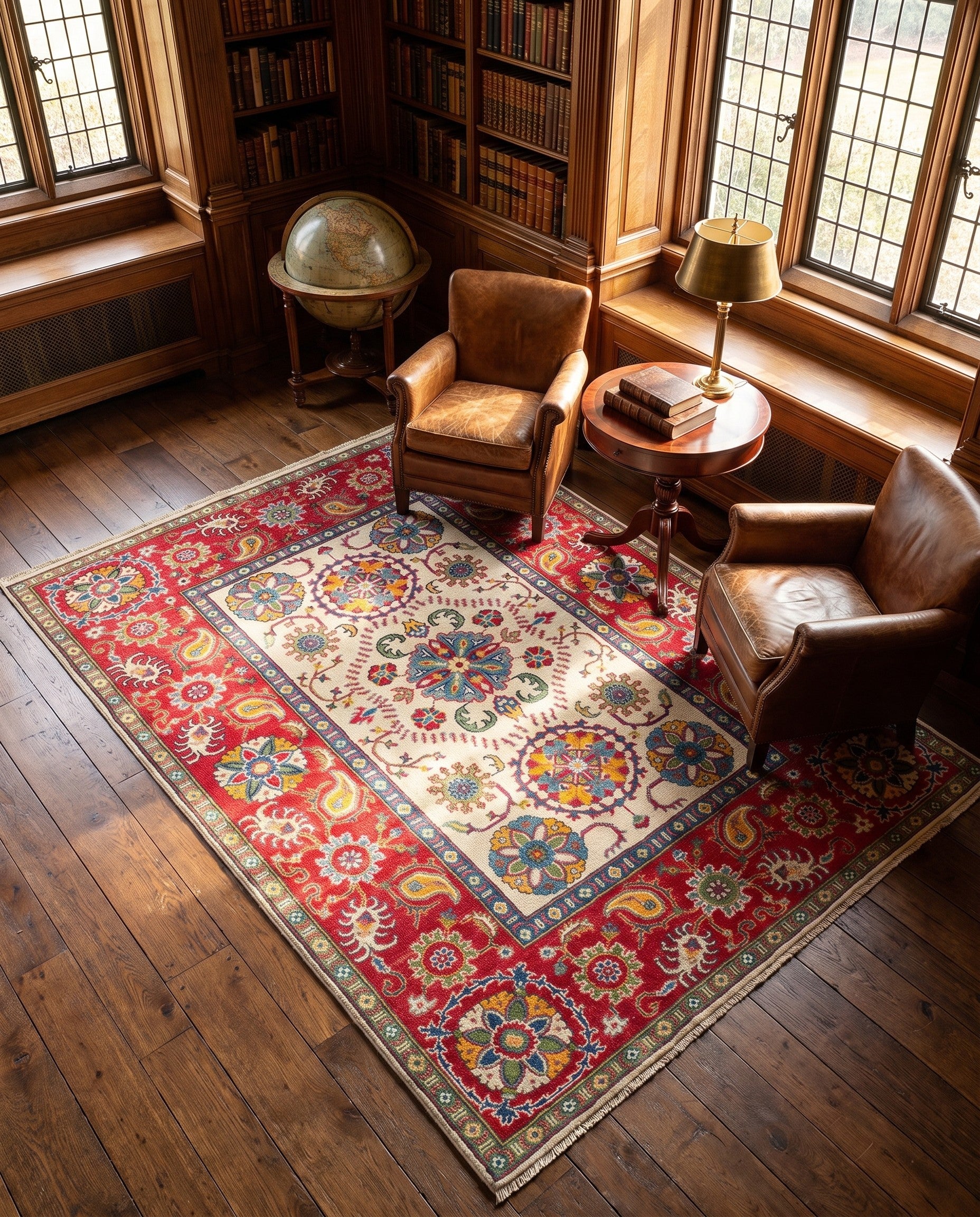 Detail image 3 of 9: 5' 2 x 6' 10 Hand Knotted Kazak Rug