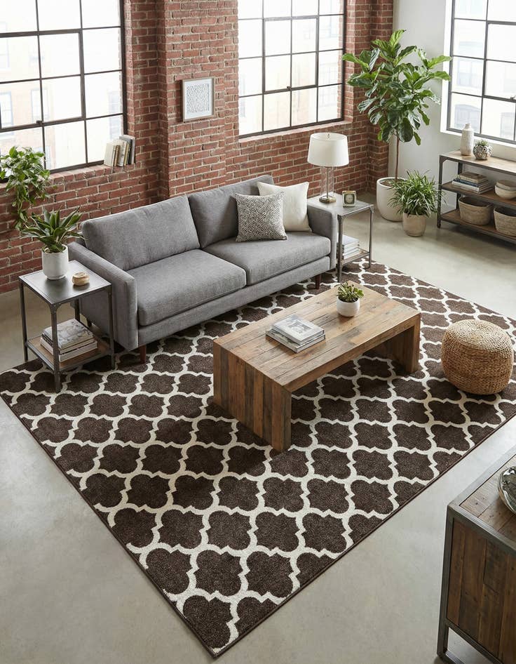 Detail image of 10' x 13' Trellis Rug