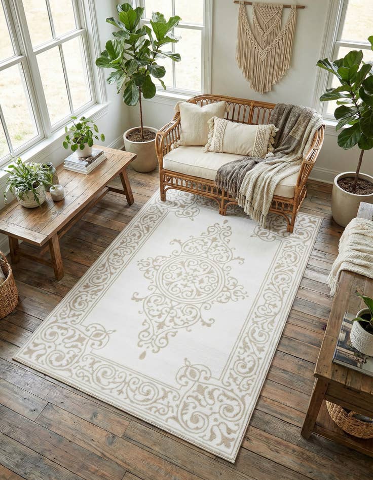 Detail image of 4' x 6' Hermitage Rug