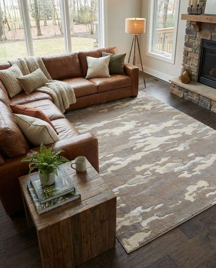 7' 10 x 10' Sepia Rug