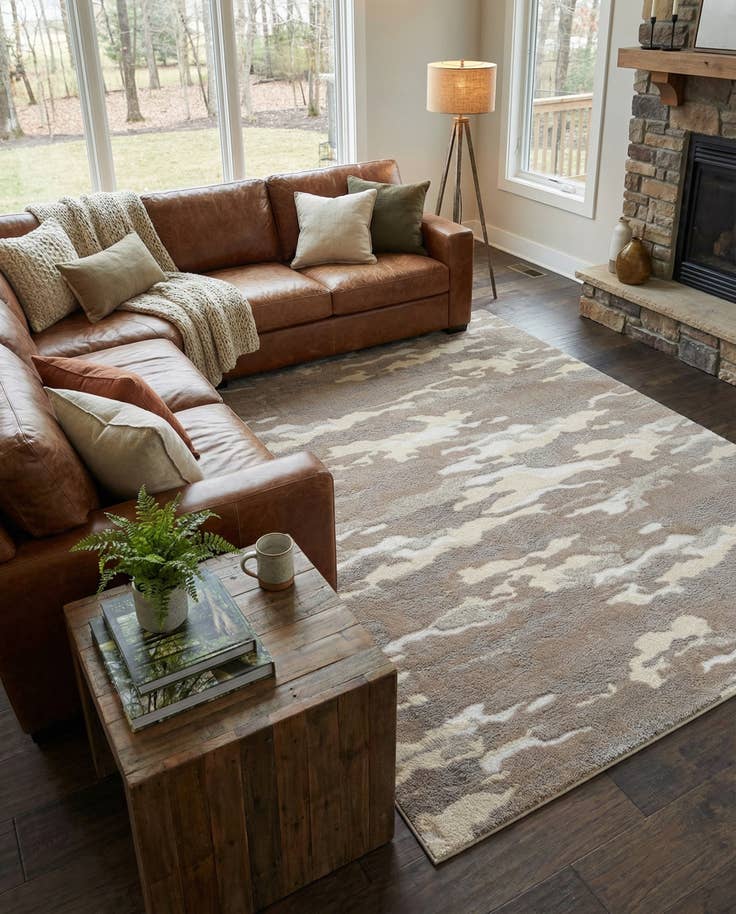 Detail image of 7' 10 x 10' Sepia Rug