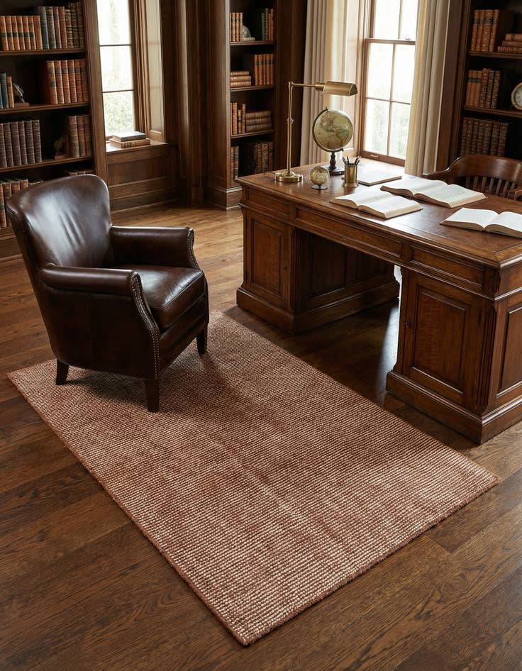 Detail image of 3' 3 x 5' 3 Hand Woven Jill Zarin English Manor Wool Rug