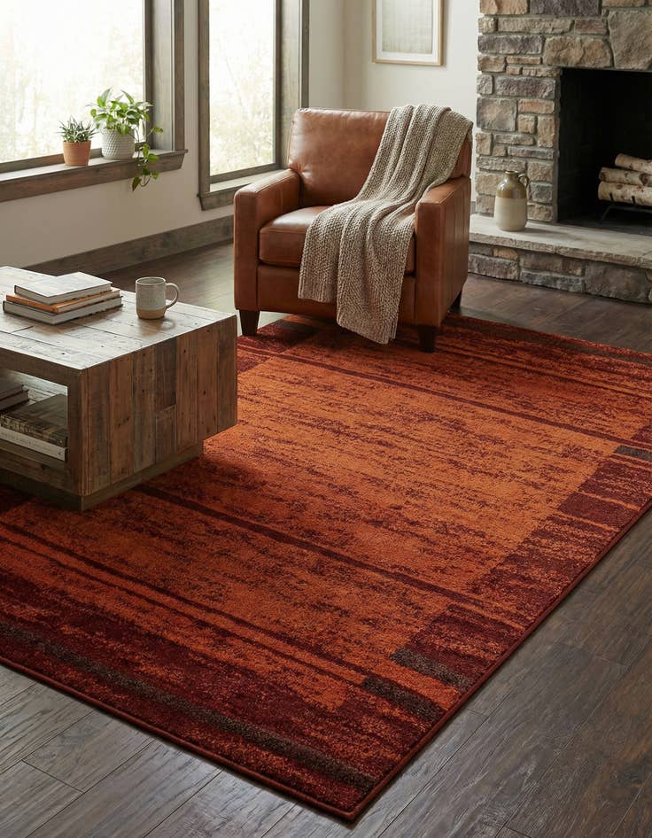 Detail image of 6' 1 x 9' Equinox Rug