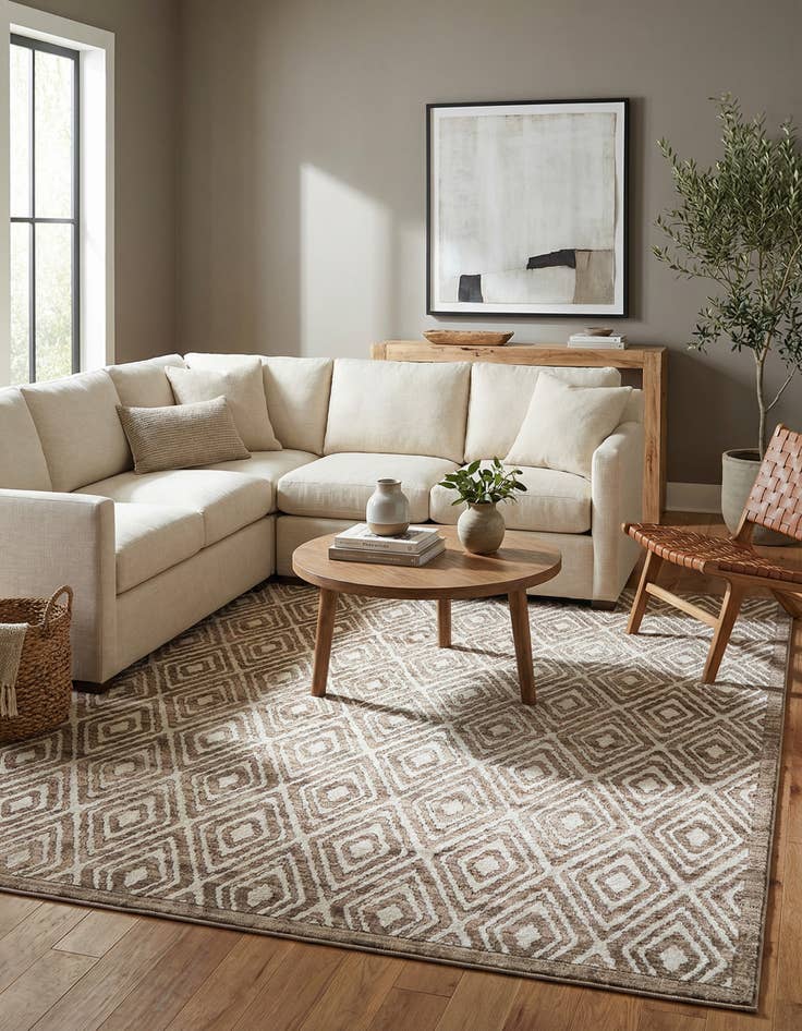 Detail image of  10' x 10' Hermitage Square Rug