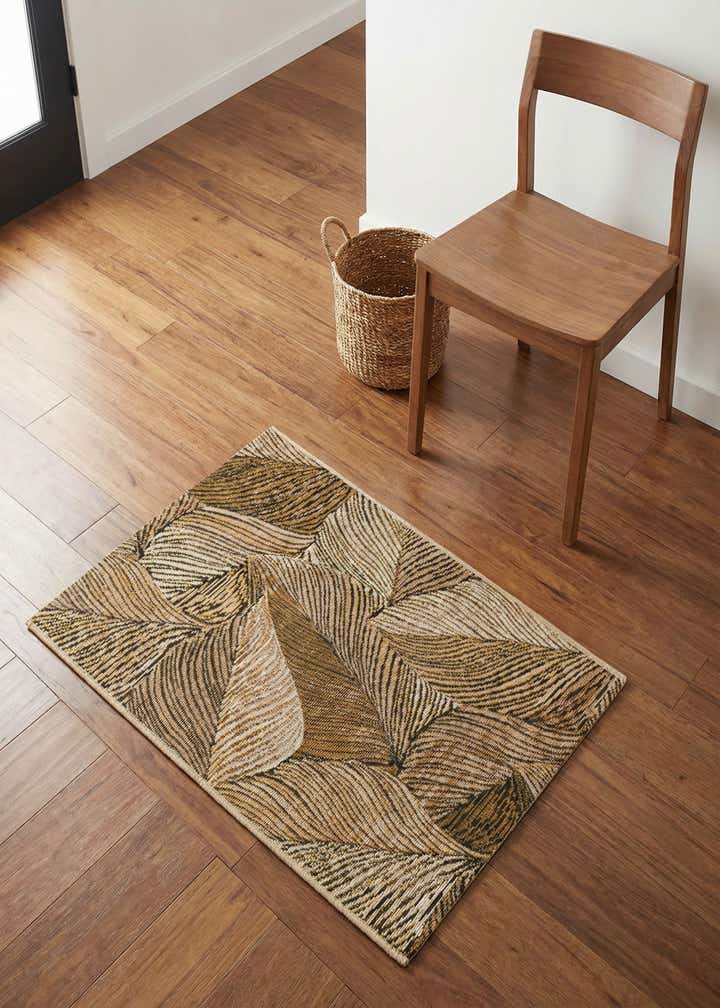 2' x 3' Easy-Clean Botanical Indoor / Outdoor Rug
