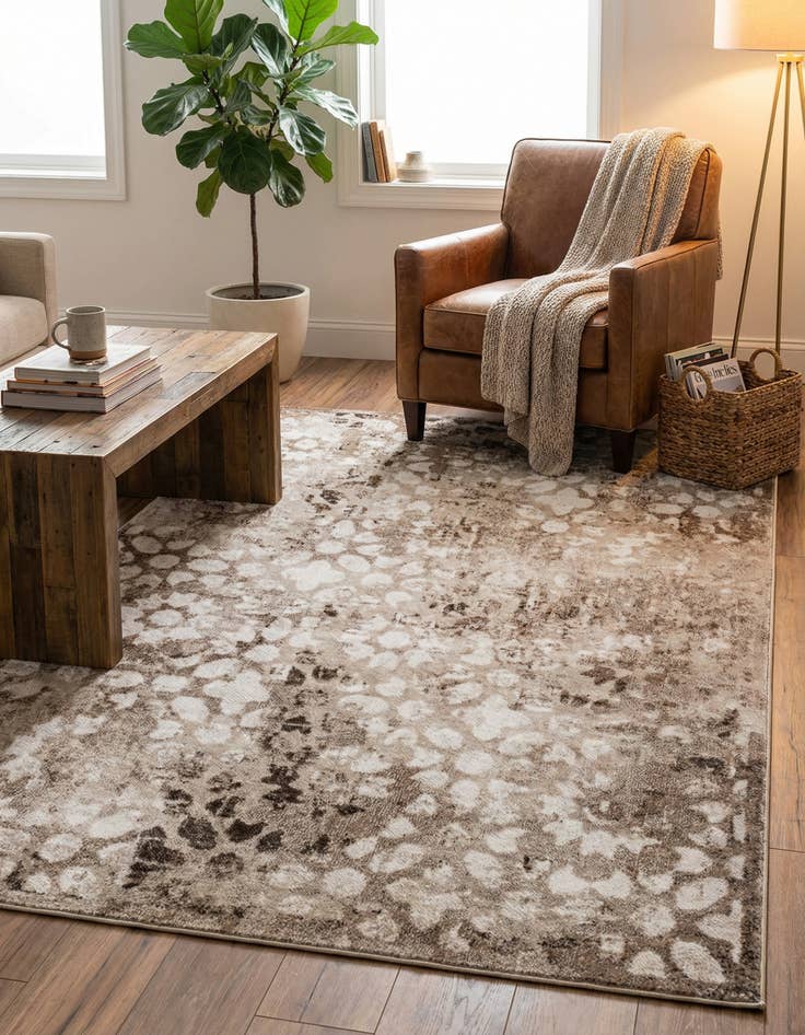 Detail image of 5' 3 x 8' Monte Carlo Rug