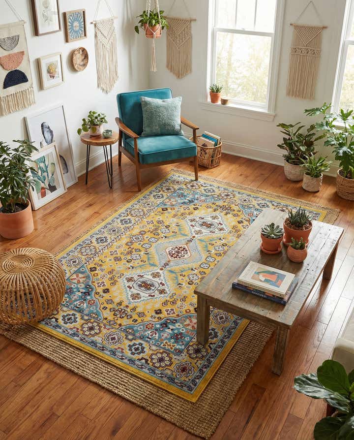 5' 3 x 8' Kamala Washable Rug