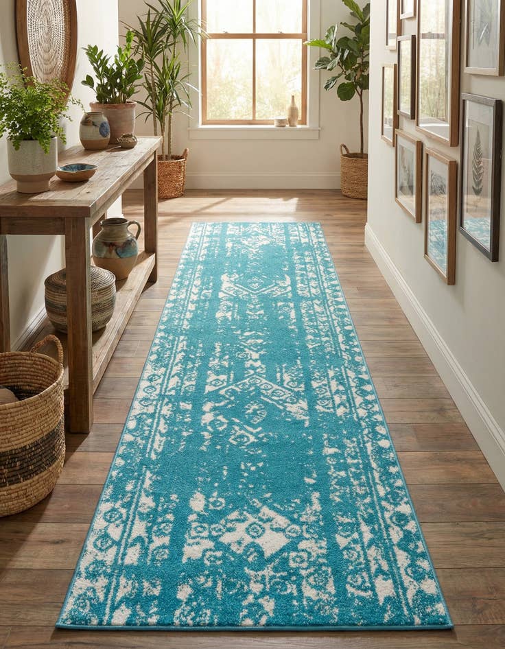 Detail image of 2' 7 x 10' Lennon Runner Rug