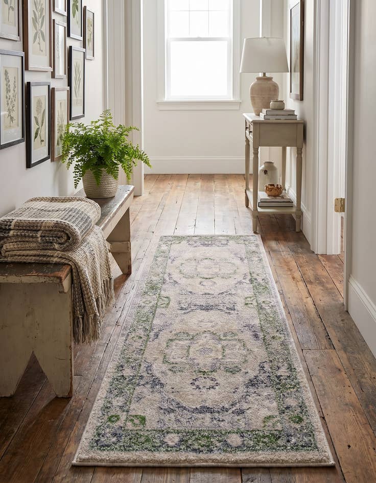 Detail image of 2' x 6' Madeline Vintage Runner Rug