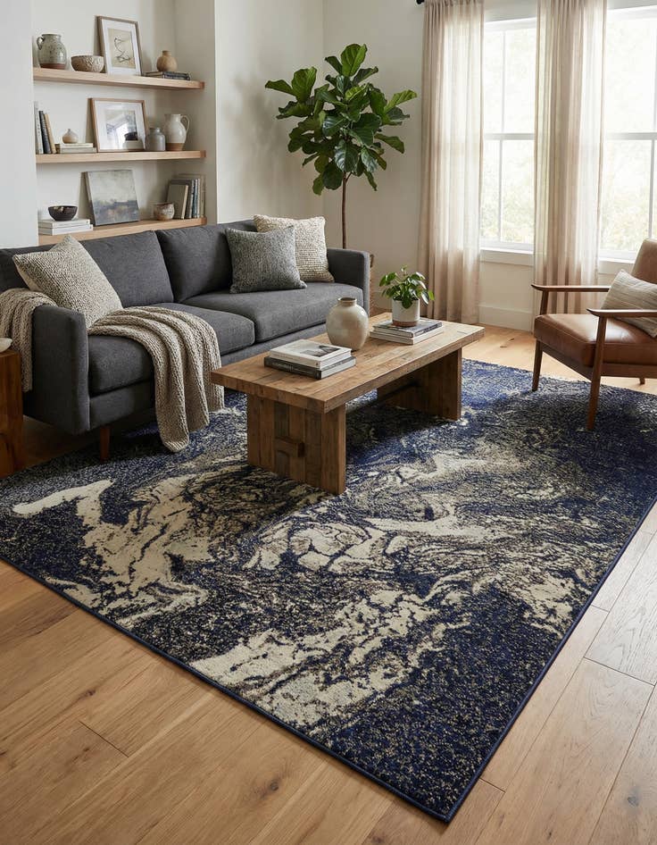 Detail image of 9' x 12' Washable Haerfest Rug