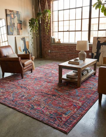 9' 2 x 12' Washable Maahru Rug