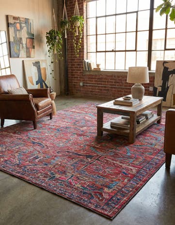 9' 2 x 12' Washable Maahru Rug