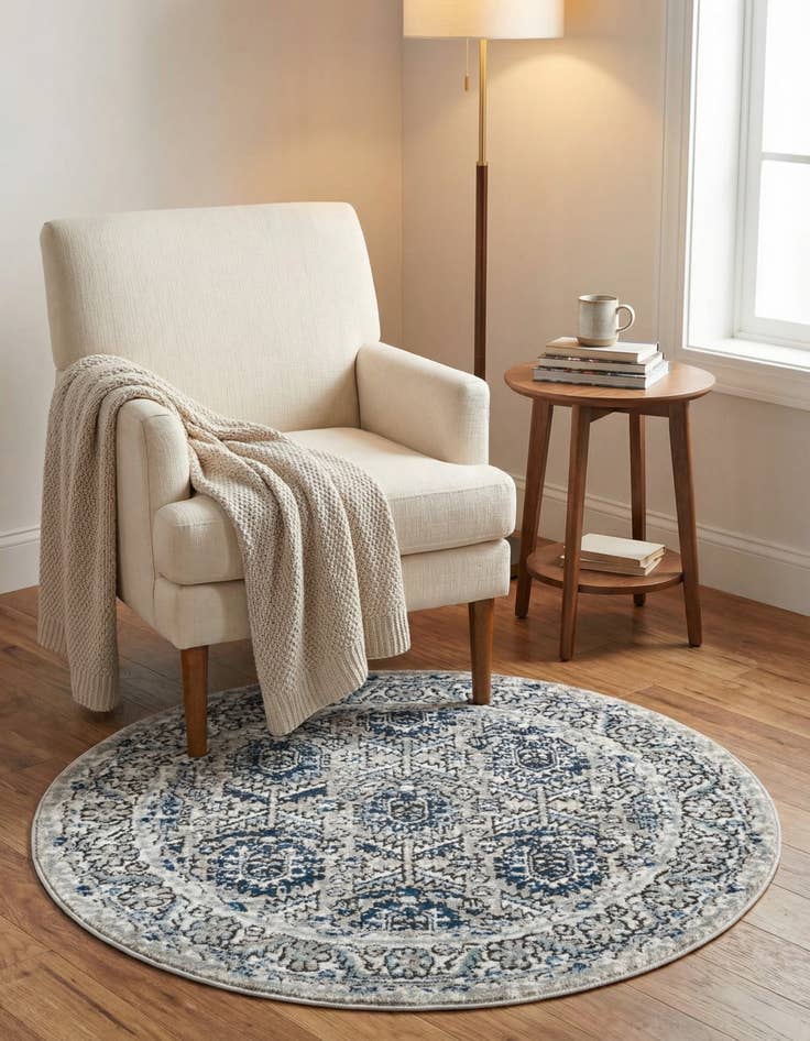 Detail image of  3' 3 x 3' 3 Nyla Round Rug