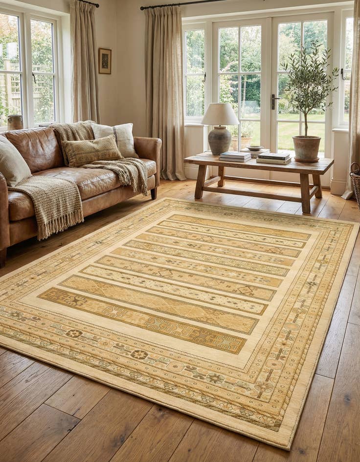 Detail image of 8' x 11' Kashkuli Gabbeh Rug