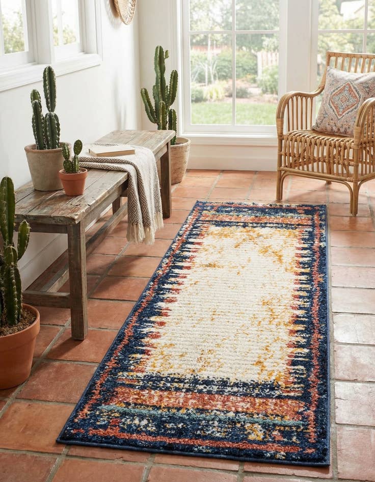 Detail image of 2' x 6' Tagine Runner Rug