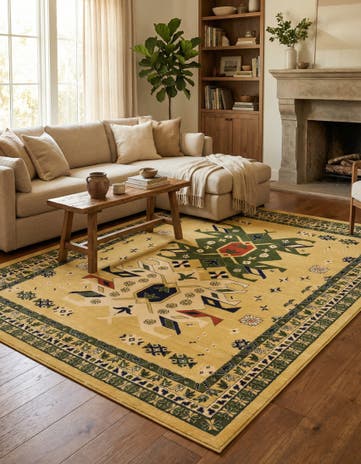 7' 10 x 10' Heris Rug