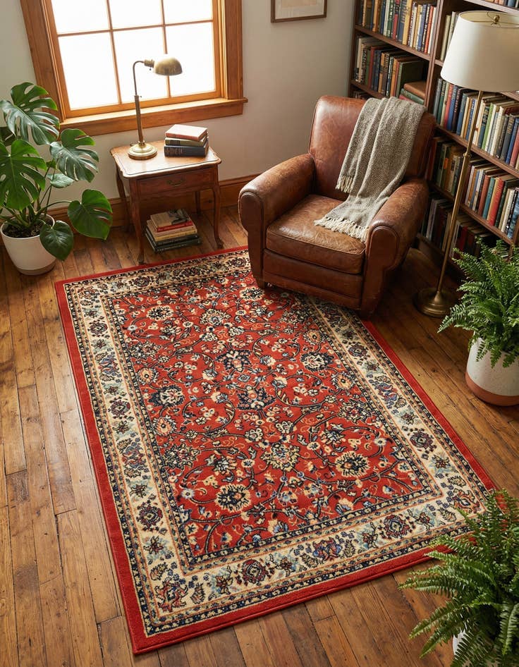 Detail image of 5' 3 x 8' Yasmin Rug