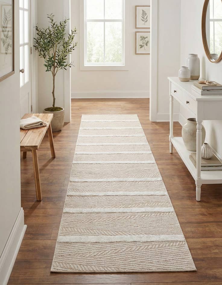 Detail image of 2' 7 x 12' Sabrina Soto Casa Madrid Runner Rug