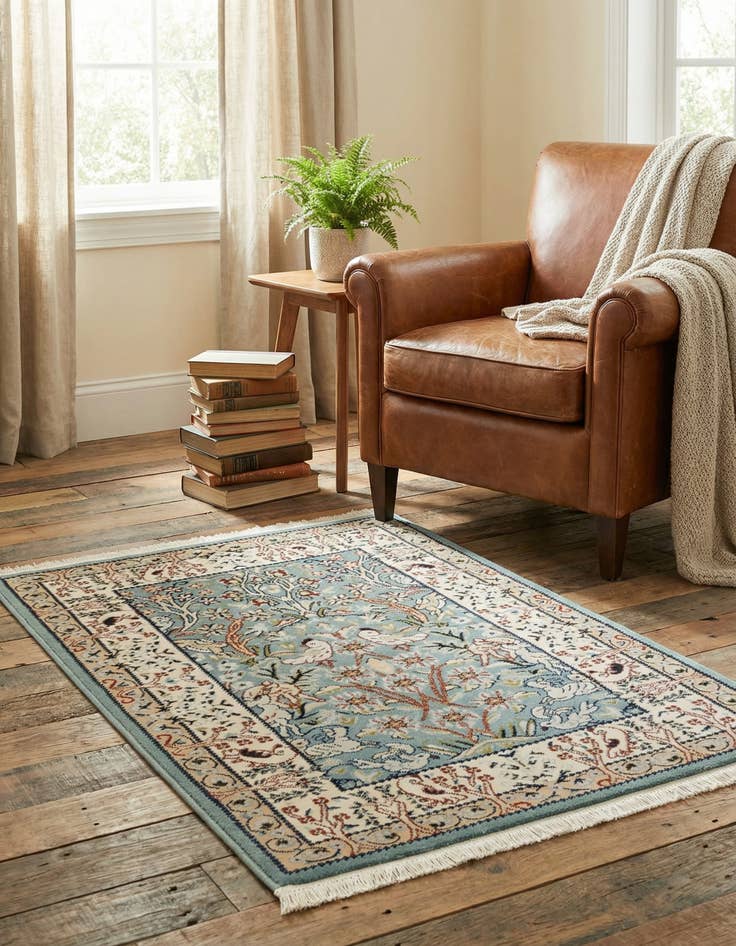 Detail image of  2' x 3' Nain Design Rug