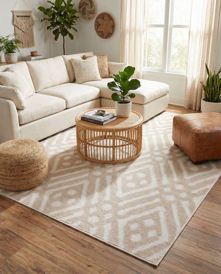 8' x 10' Easy-Clean Sabrina Soto Ella Indoor / Outdoor Rug