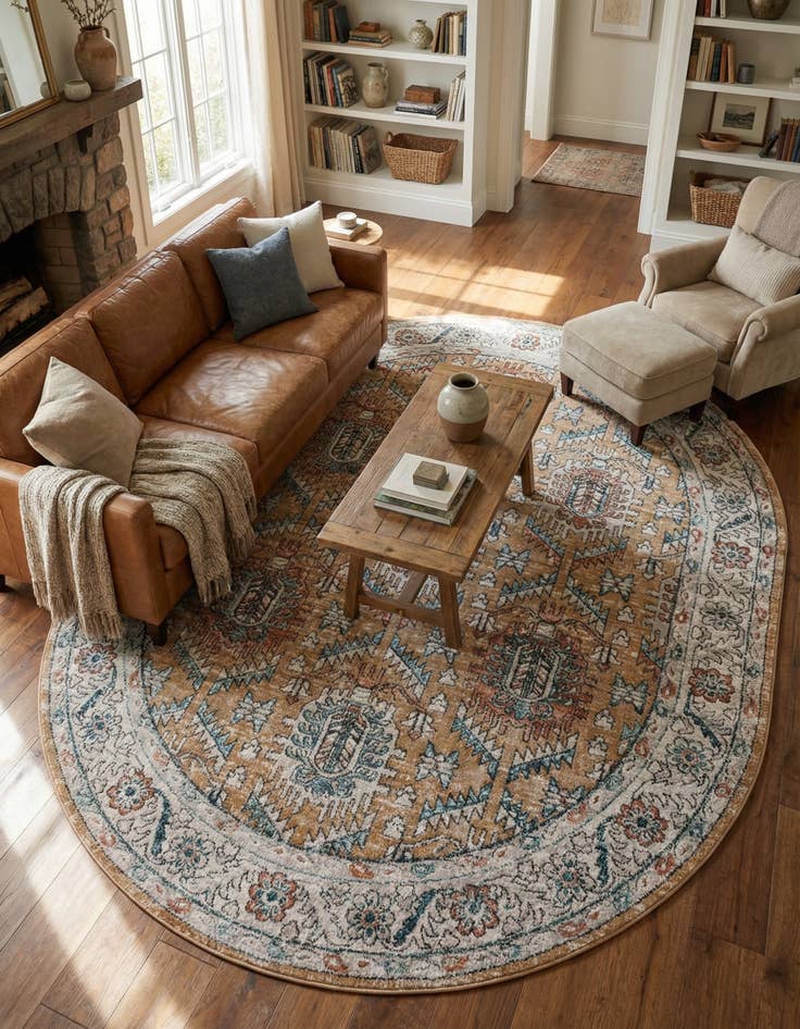 Detail image of  7' 10 x 10' Nyla Oval Rug