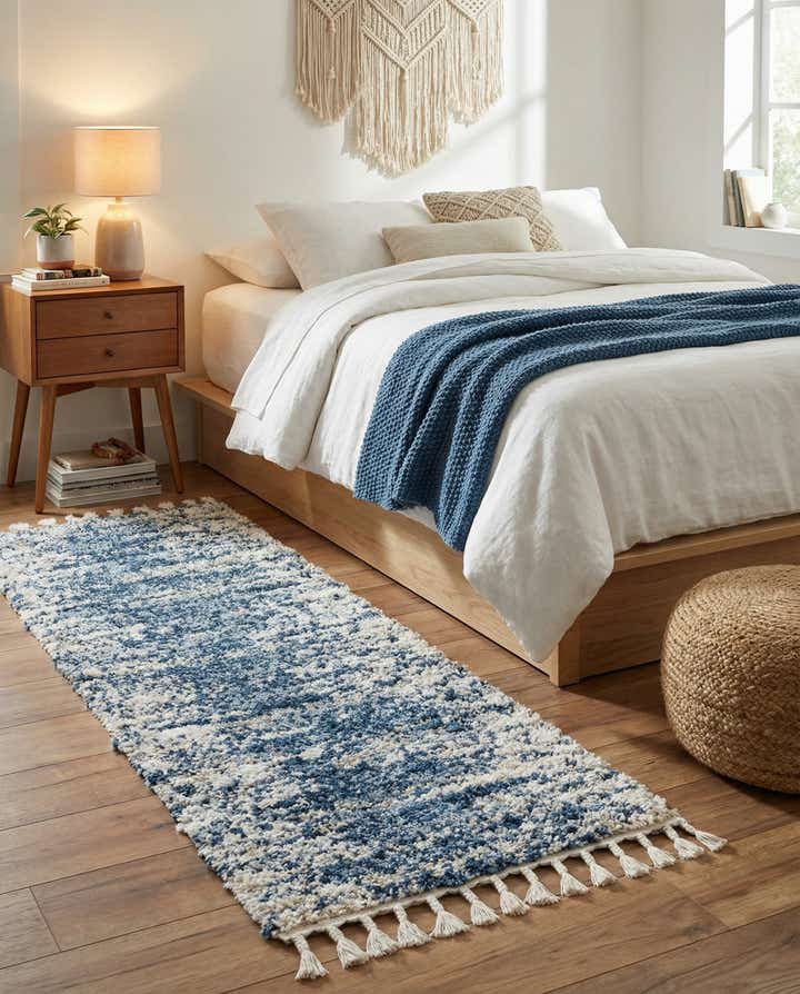 2' x 6' Serenity Shag Runner Rug