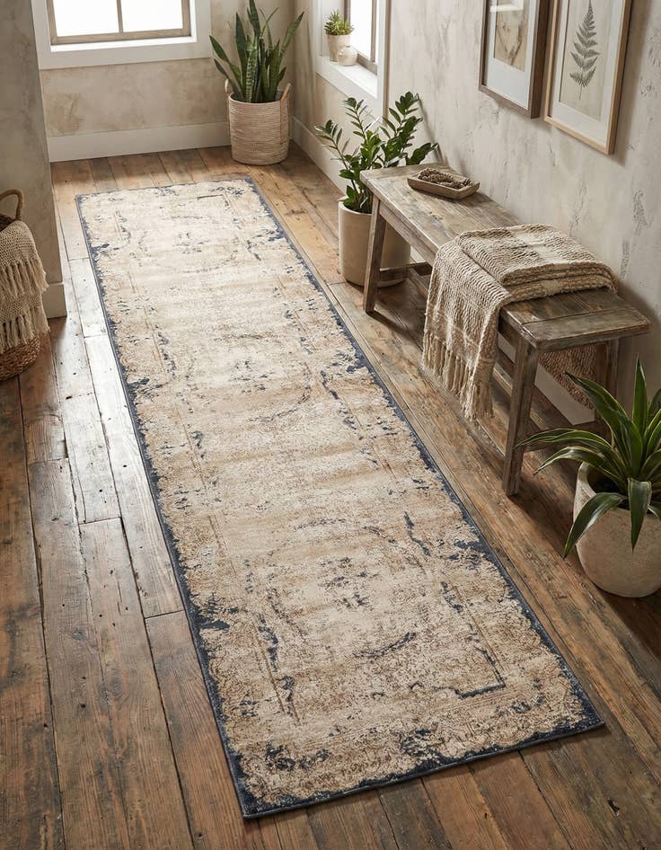 Detail image of 3' x 13' Villa Runner Rug