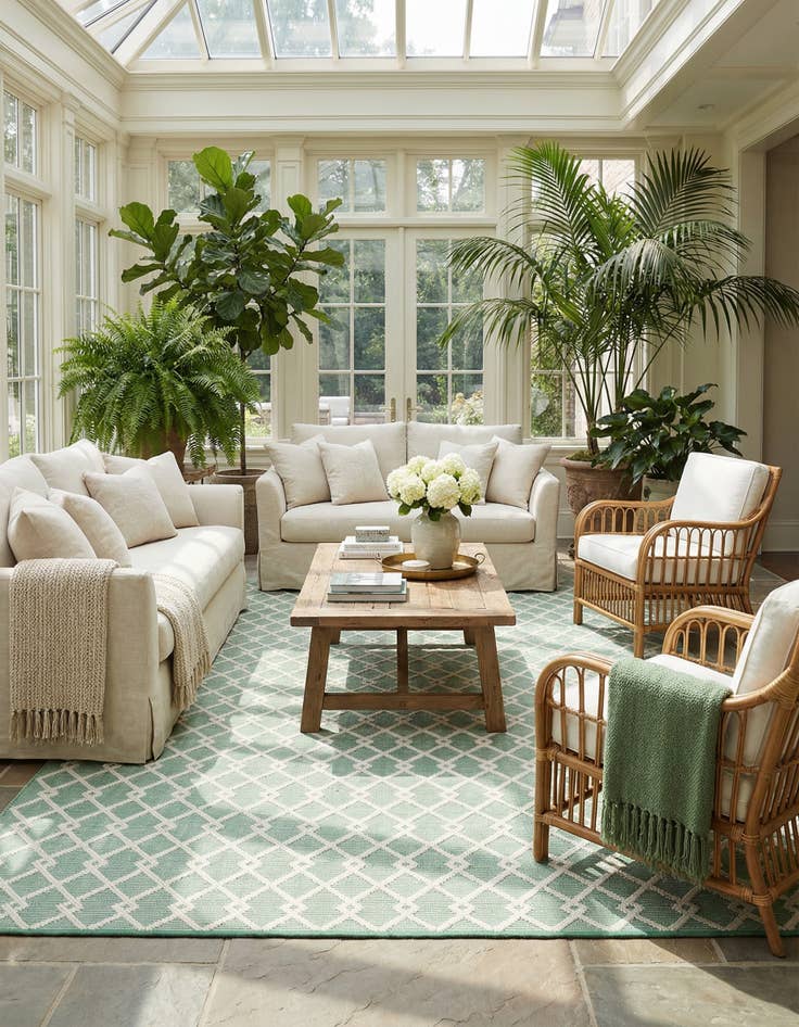 Detail image of 10' x 14' 1 Hand Knotted Jill Zarin Dorset Rug